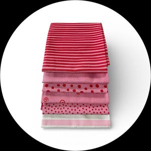 Stoffpaket Patchwork *rosa-pink*