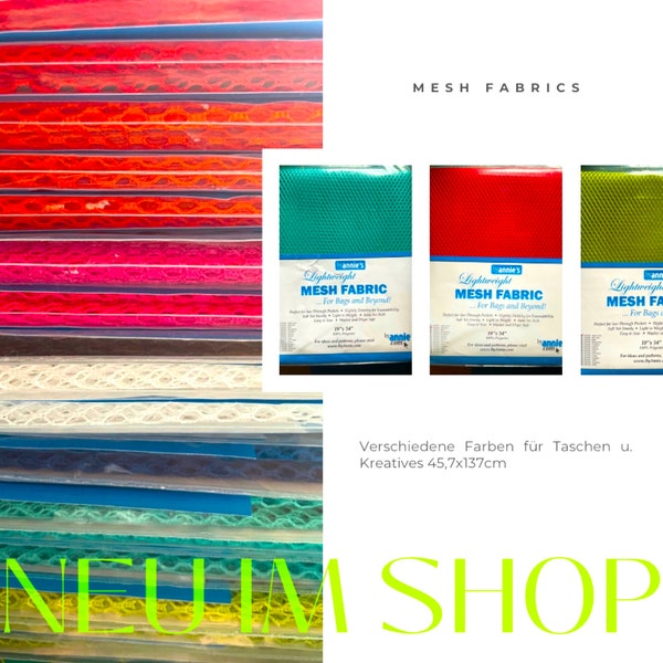 Mesh Fabrics - Netzstoffe