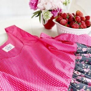 Summer apron Happy kitchen
