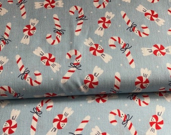 Patchwork fabric "Jingle Mingel"