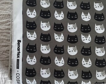 Patchwork fabric Cosmo Cats