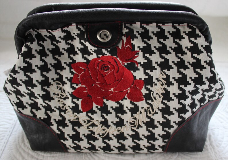 Nostalgie Tasche RosenLippenMädchen... Bild 1