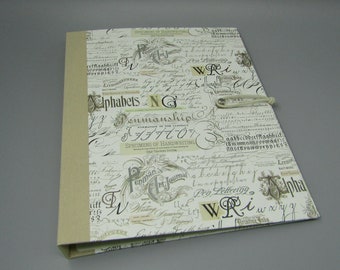 Clip folder A5 hand lettering