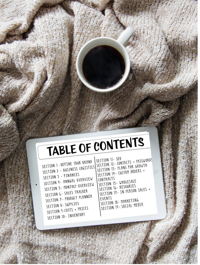 Small Business Planner Printable Etsy Planner Small Business Etsy