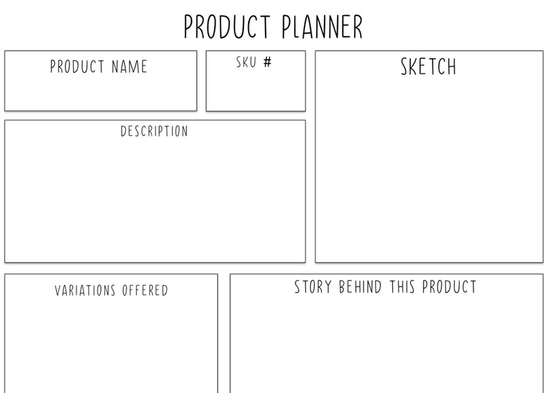 Small Business Planner Printable Etsy Planner Small Business Etsy