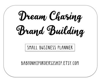 Small Business Planner Printable Etsy Planner Small Business Planner