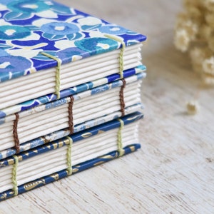 Customizable A4 Handmade Watercolor Artist Sketchbook, Coptic Binding, Bespoke Landscape or Portrait Sketchbook