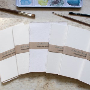 Pacote de sobras de papel aquarela, para cartelas de cores, pinturas em miniatura, scrapbooking, diários criativos