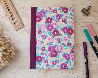 Hardcover A5 Bullet Journal, Dot Grid Hand Bound Journal