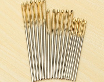 9Pcs or 18Pcs Steel Tapestry Needle/Large Sewing Needles/Big Eye Needle