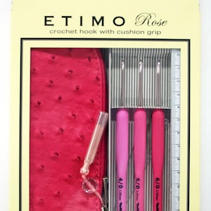 Japan Tulip Etimo Rose Set of 3 Pcs Crochet Hook