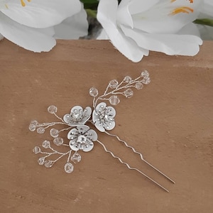 Bridal jewelry hairpin image 1