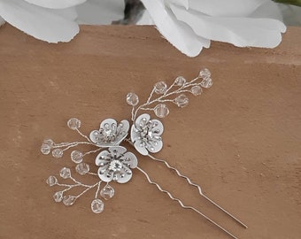 Bridal jewelry hairpin