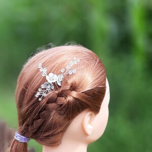 Bridal jewelry hairpin image 2