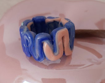 Ring polymer handmade clay