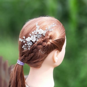 Bridal jewelry hairpin image 3