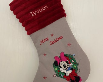 Nikolausstiefel Minnie Maus Individuell Personalisiert