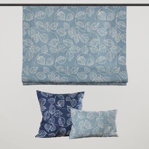 Rollo Greta- Baumwolle- Raffrollo -Maßanfertigung