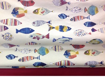 Roller blind colorful fish Roman blind chain roller blind made to measure