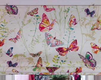 Roller blind butterflies