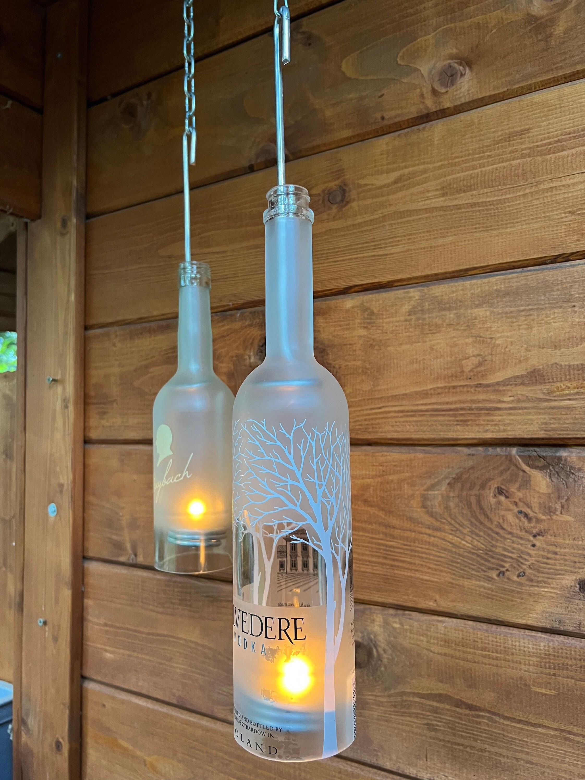 Wind Light From Belvedere Vodka Bottle a Bottle Boy to -  Israel