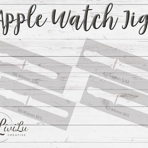 Watch Band Jig: SVG Glowforge File for Laser Engraving