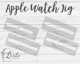 Watch Band Jig: SVG Glowforge File for Laser Engraving
