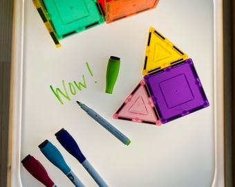 Light Box Insert for FLISAT Table, Acrylic Whiteboard Sensory Play