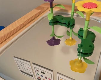 Sensory Bin Insert, Silver Mirrored Acrylic for IKEA FLISAT Table