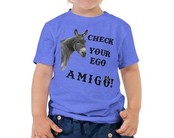 Überprüfen Sie Ego Amigo, Kleinkind t-Shirt, lustig, Land, Cowboy Cowgirl, Kinder, Kinder
