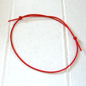 Bracciale in nylon con cinturino colore desiderato colore preferito - colore e cartoncino tra cui scegliere cordino in nylon con nodo scorrevole