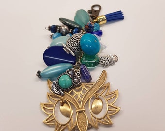 CUSTOMIZED PurseCharm Bag Bling Keyfob