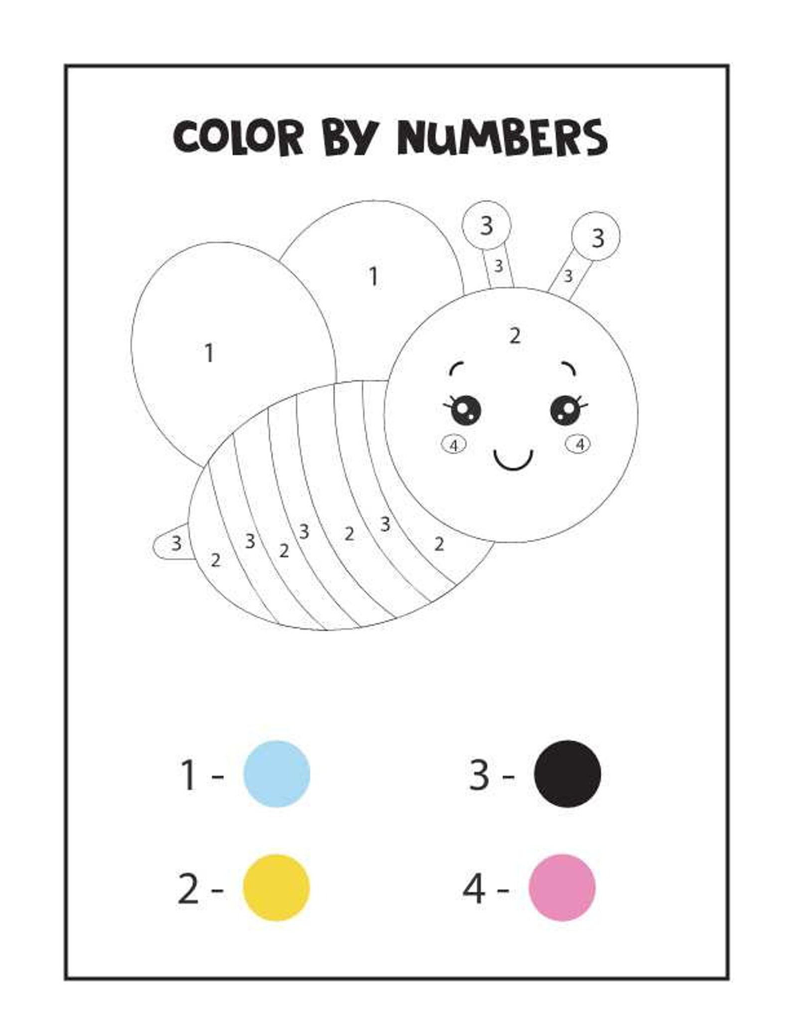 30-color-by-number-worksheets-color-by-number-printables-etsy