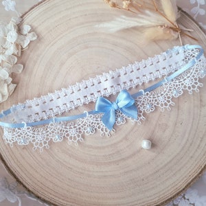 Bridal garter accessories bridal jewelry lace, gift for bride, something blue, bridal lingerie