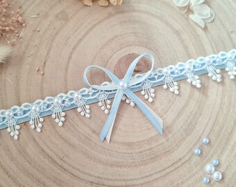 Bridal garter accessories bridal jewelry lace, gift for bride, something blue, bridal lingerie