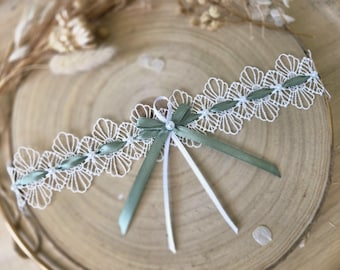 Charm de encaje para liga de novia 4, algo azul, joyería nupcial, accesorios nupciales, lencería nupcial