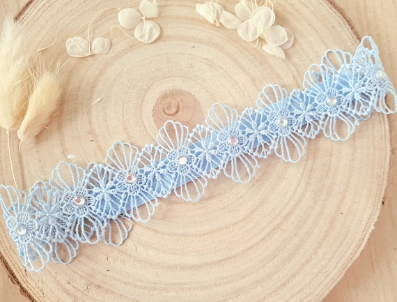 Braut Strumpfband Spitzenzauber, etwas blaues,  Brautschmuck, Accessoires Braut, Brautdessous