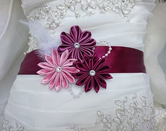 Bridal belt "Flower Dream" 2