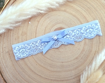 Garter blue, bridal stocking