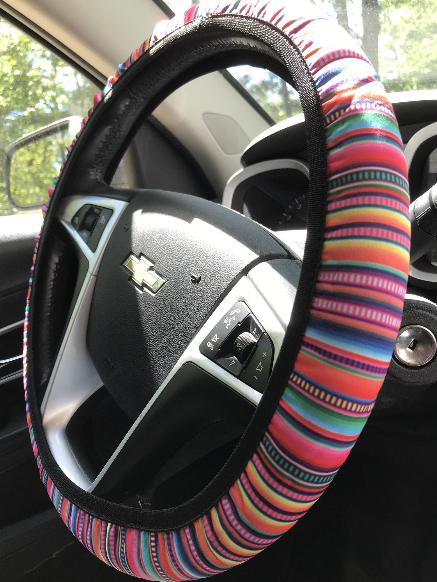 Serape Steering Wheel Cover Etsy