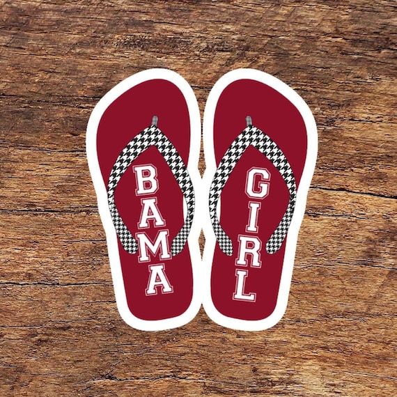bama flip flops