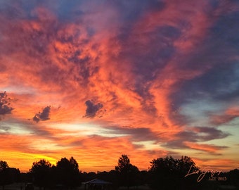 Kansas Sun Rise Kansas Sunrise E - Etsy