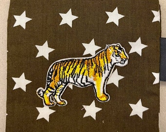 Pixie book - Tiger, Stars with handle,