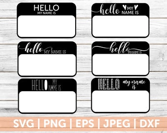 Name Svg Etsy