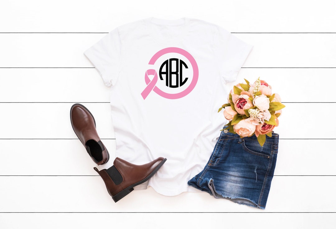 Cancer Ribbon svg, Awareness svg, Awareness Ribbon svg, Monogram svg ...