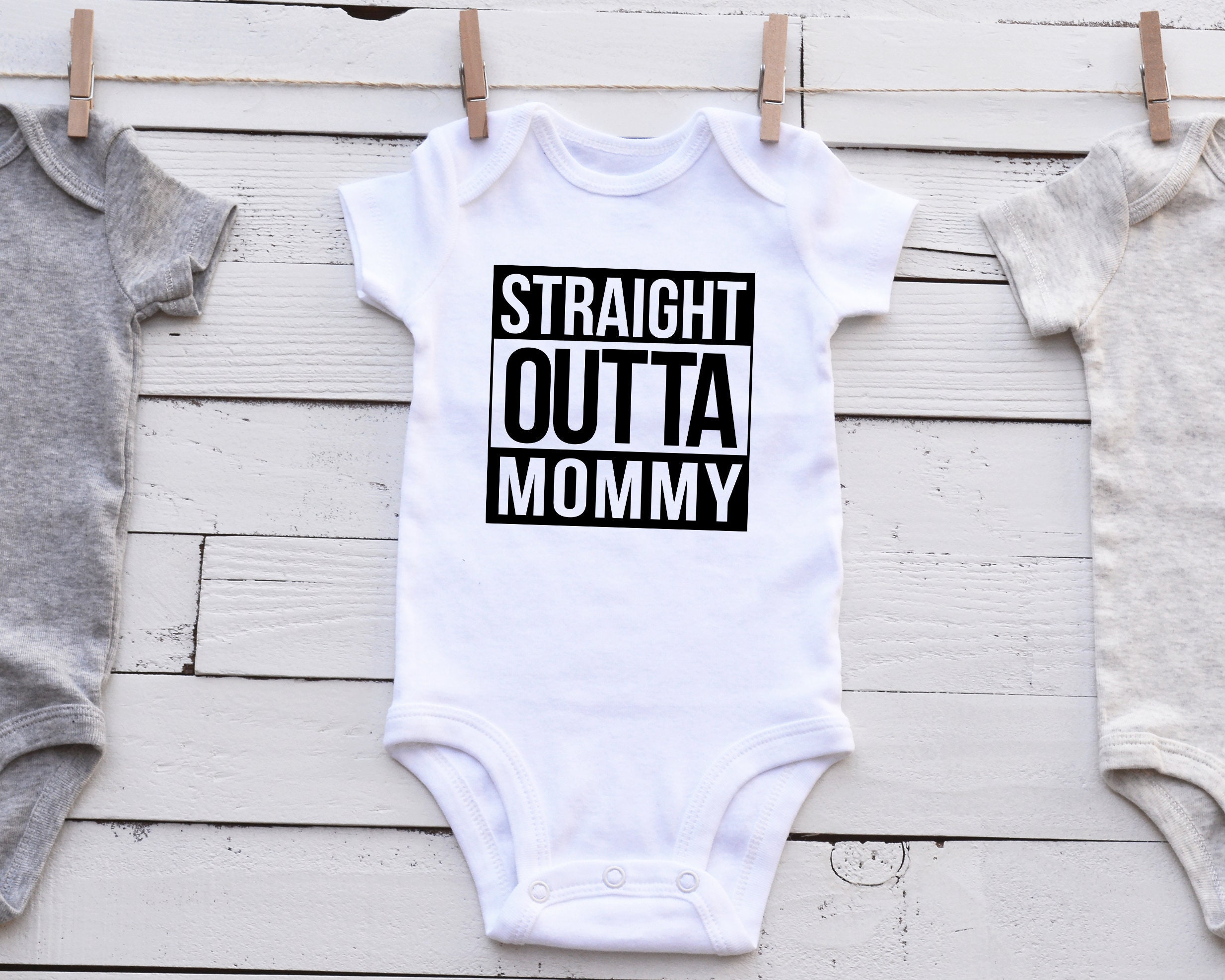 Straight outta hotsell mommy outfit