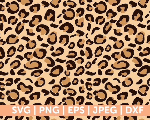 Download Leopard Print svg Leopard Print Clipart Animal Print svg | Etsy