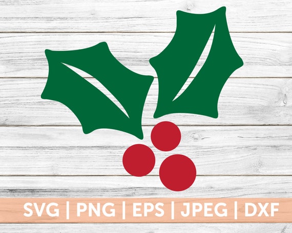 Download Mistletoe Svg Mistletoe Clipart Winter Svg Holiday Svg Etsy