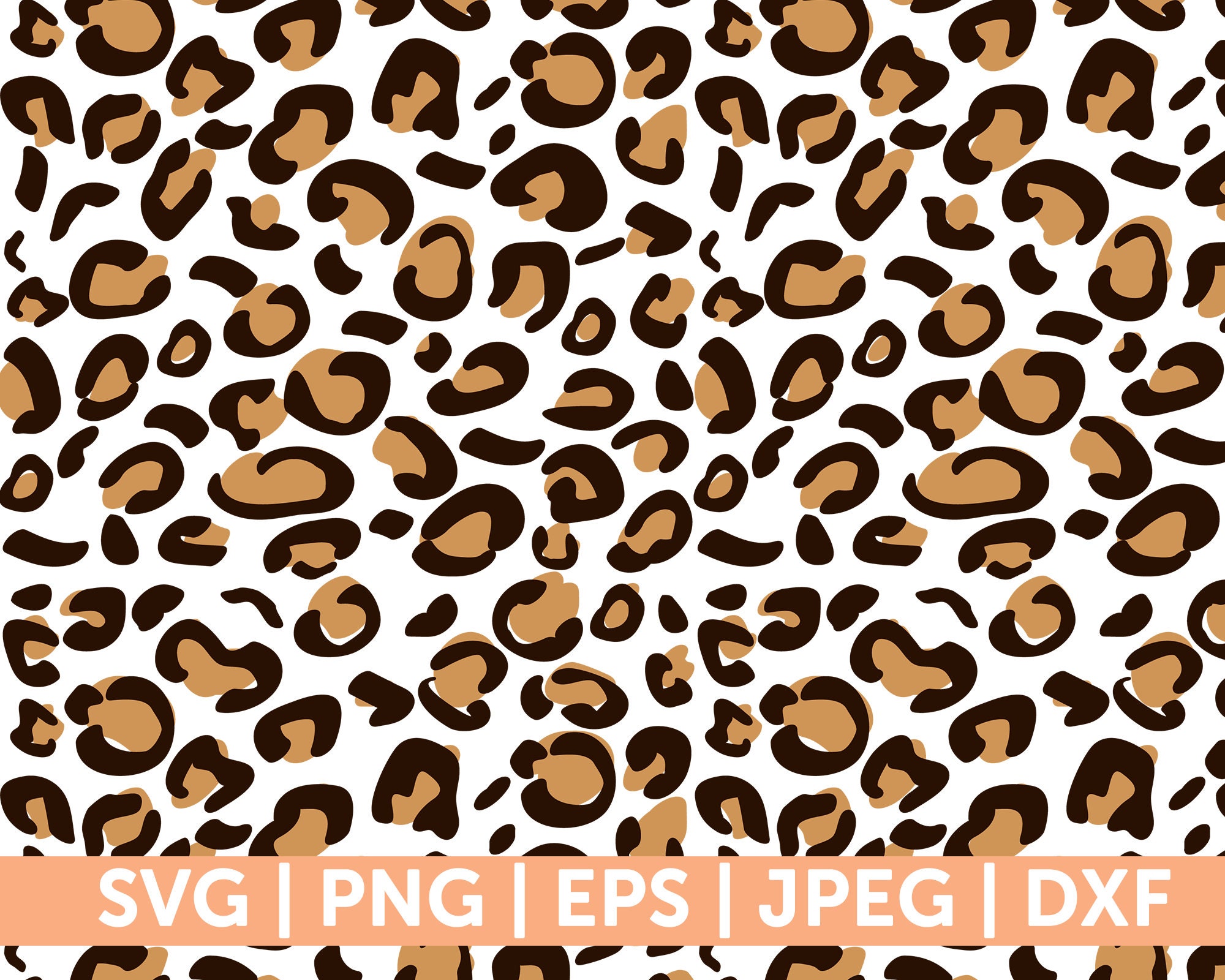 Download Leopard Print svg Leopard Print Clipart Animal Print svg ...