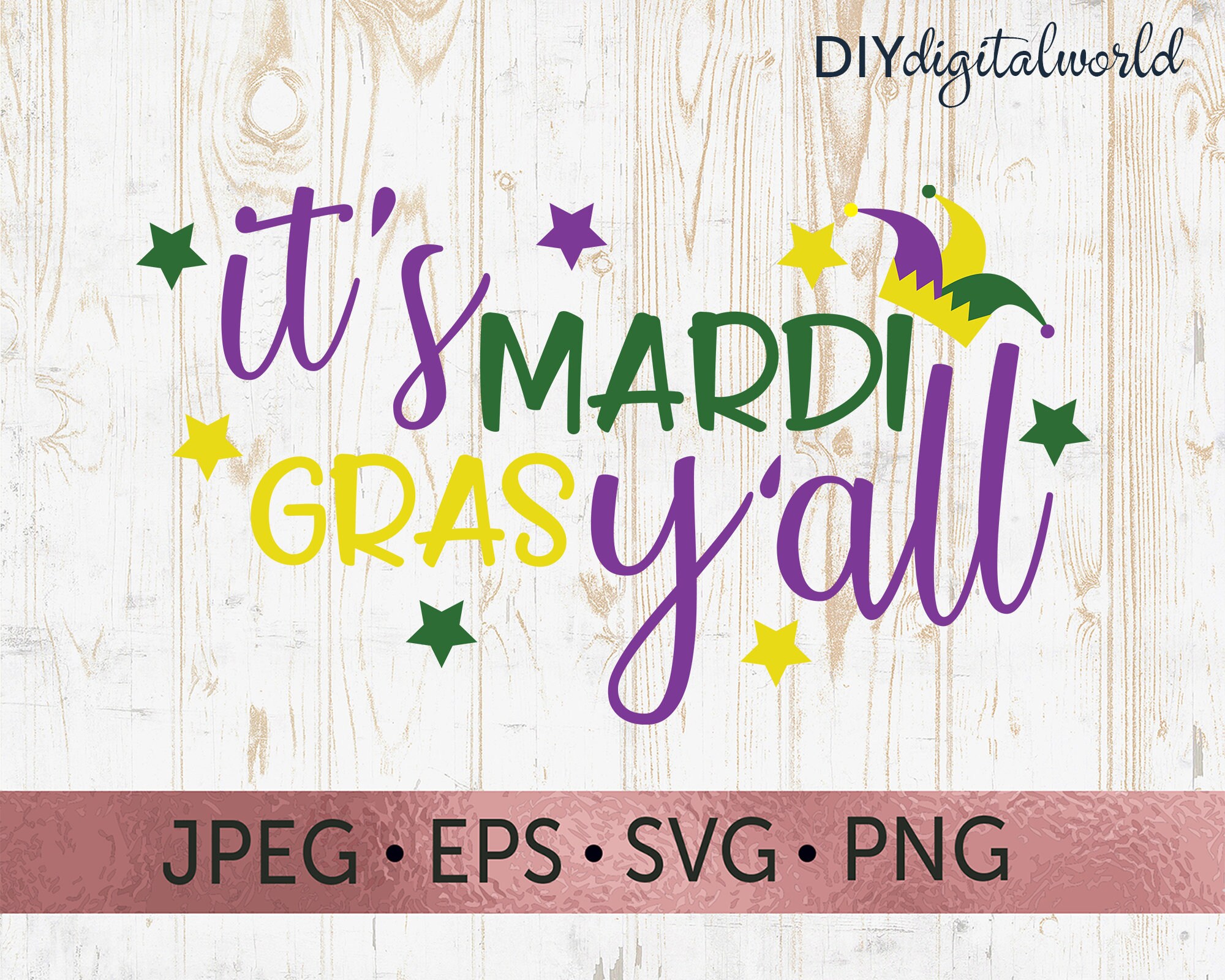 its mardi gras y all svg